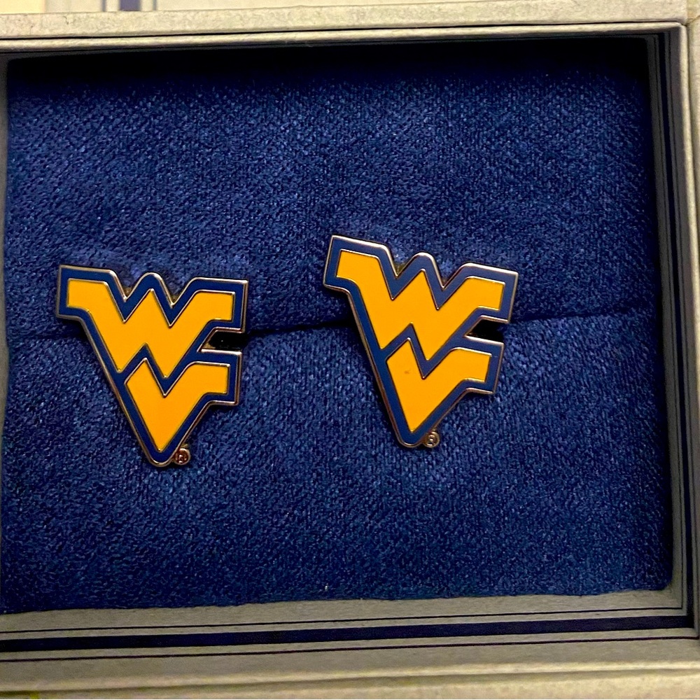 WVU Collegiate Cufflinks